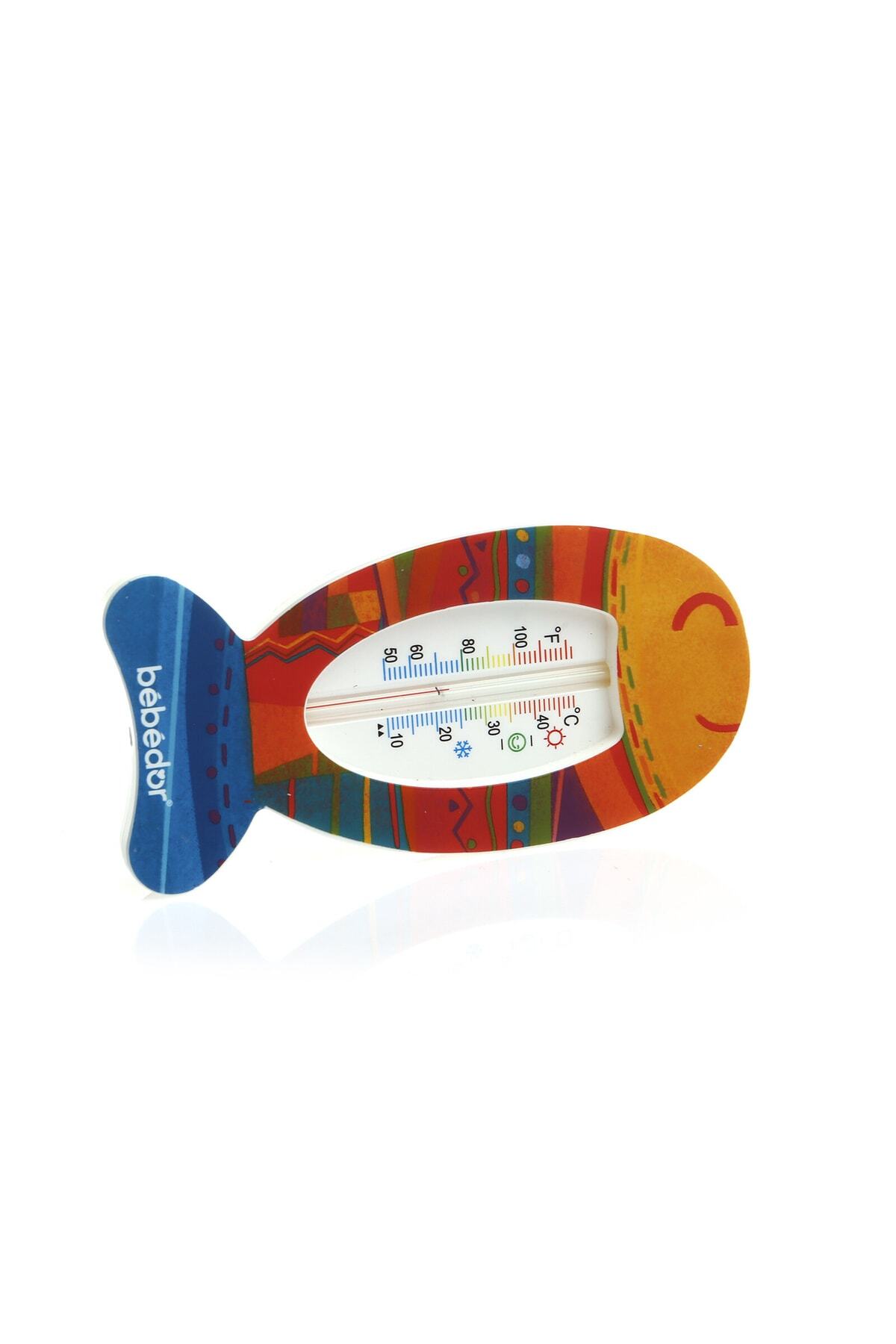 Cute Fish Pattern Baby Bath Thermometer 579 Orange