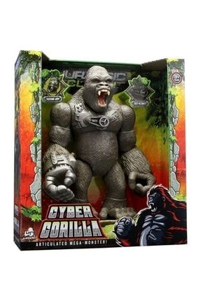 Sunman Jurassic Clash - Mega Canavar! Siber Goril Büyük Oyuncak Goril ÇP72