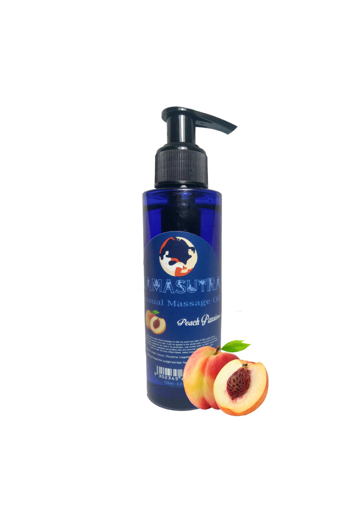 Erotik Vücut Masaj Yağı Şeftali ve Nane Aromalı 125 ml Sensual Massage Oil 2