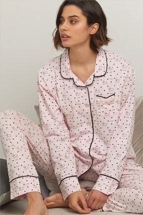 55834 Pembe Pijama Takımı
