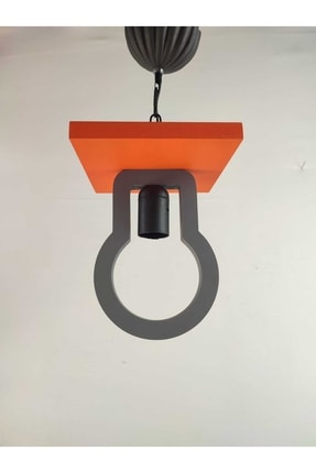 BİAVİZE Tekli Modern Boyalı Antre, Çocuk Odası Avizesi