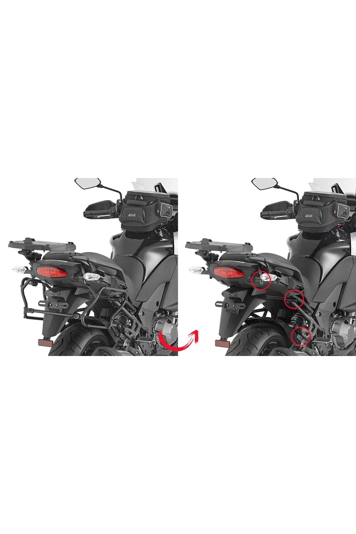 Givi Plxr4113 Kawasaki Versys 1000 15 16 Side Bag Carrier Trendyol