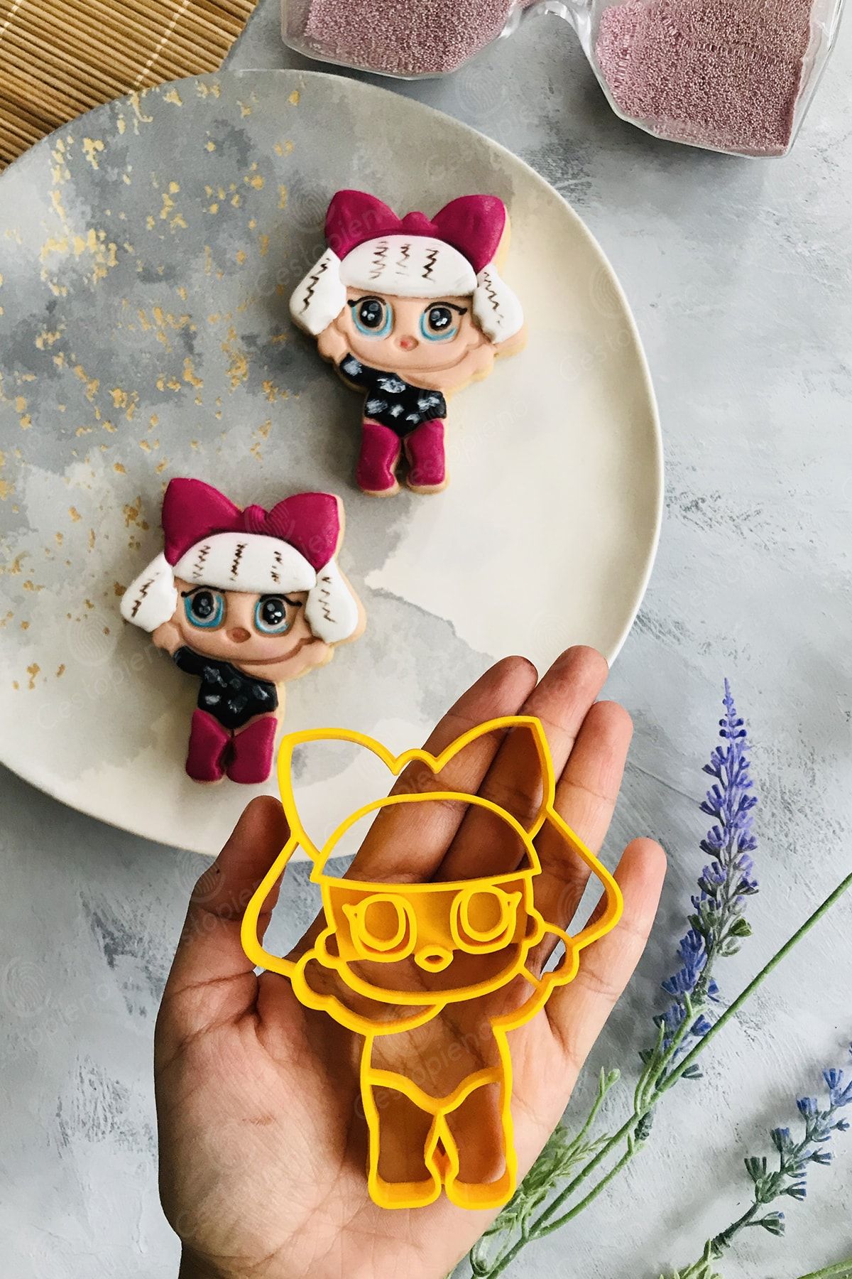 Lol doll cookies on sale