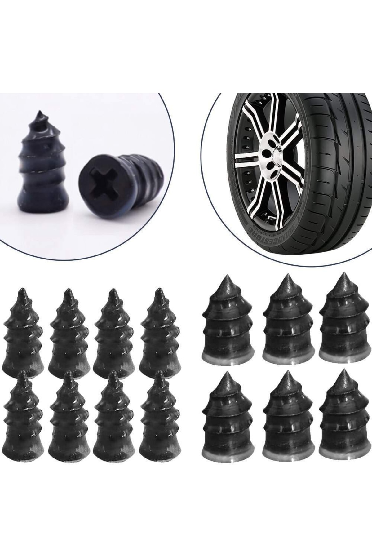 Toptan Bulurum Lastik Tamir Kiti Kauçuk Vida Seti