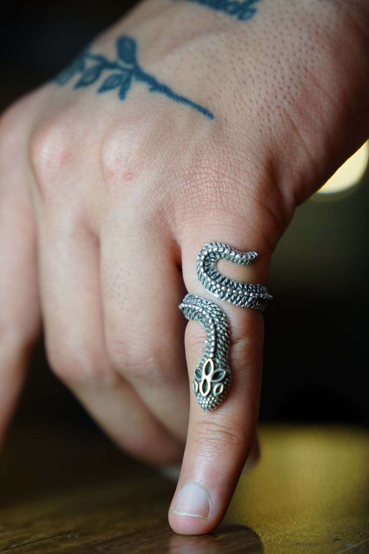 Snake hotsell thumb ring