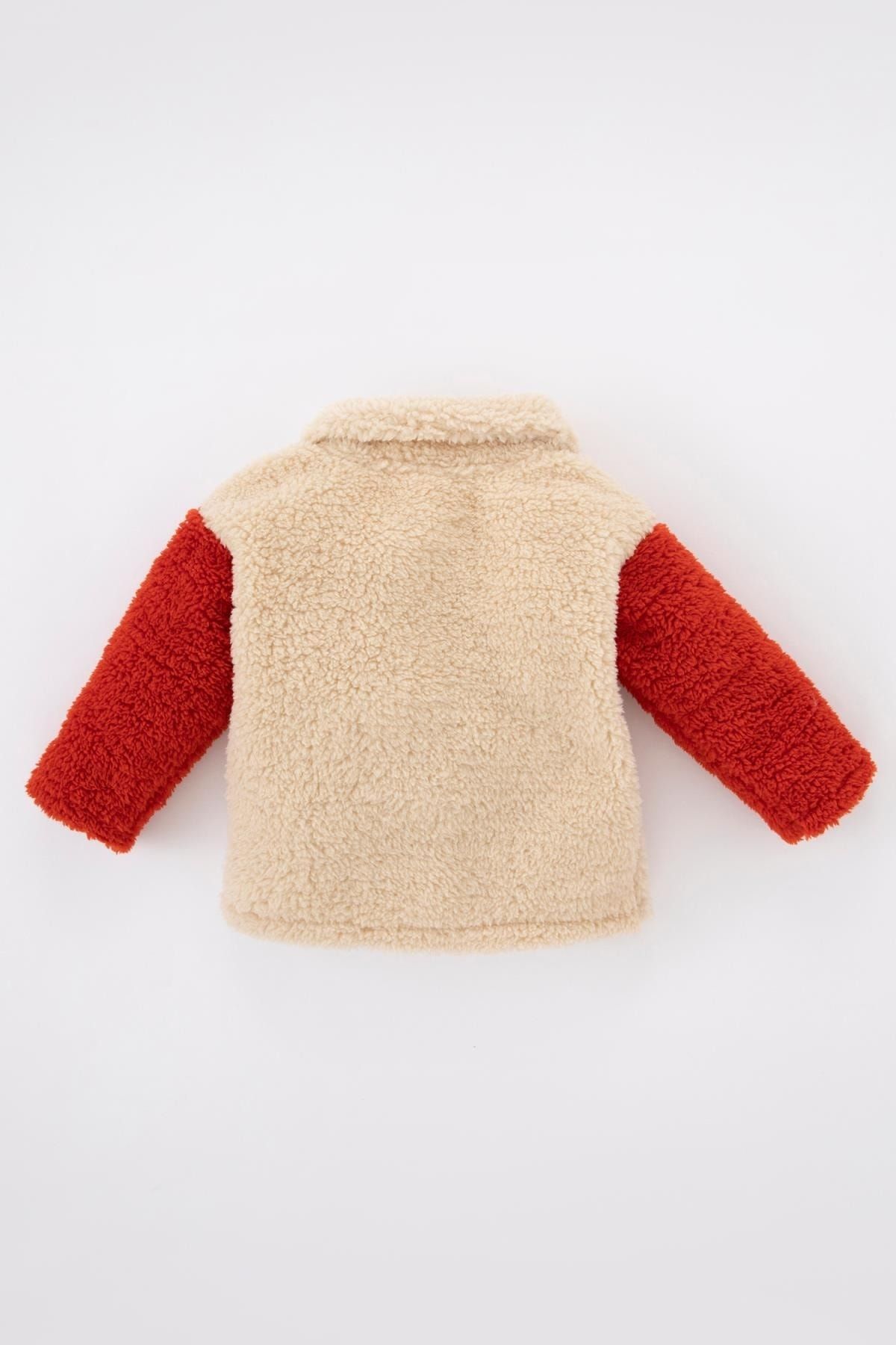 DeFacto-Basic-Pullover-Cardigan mit Rollkragen für Babys 4