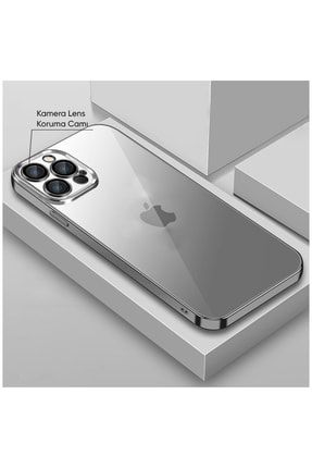 Iphone 12 Pro Max Uyumlu Kılıf Live Silikon Kılıf Gri 3579-m444