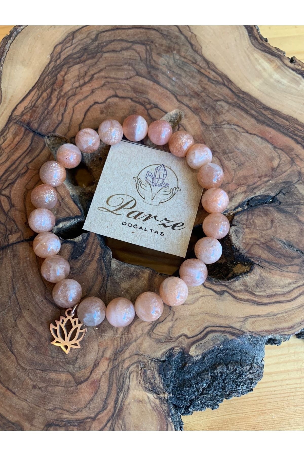 Sun top stone bracelet