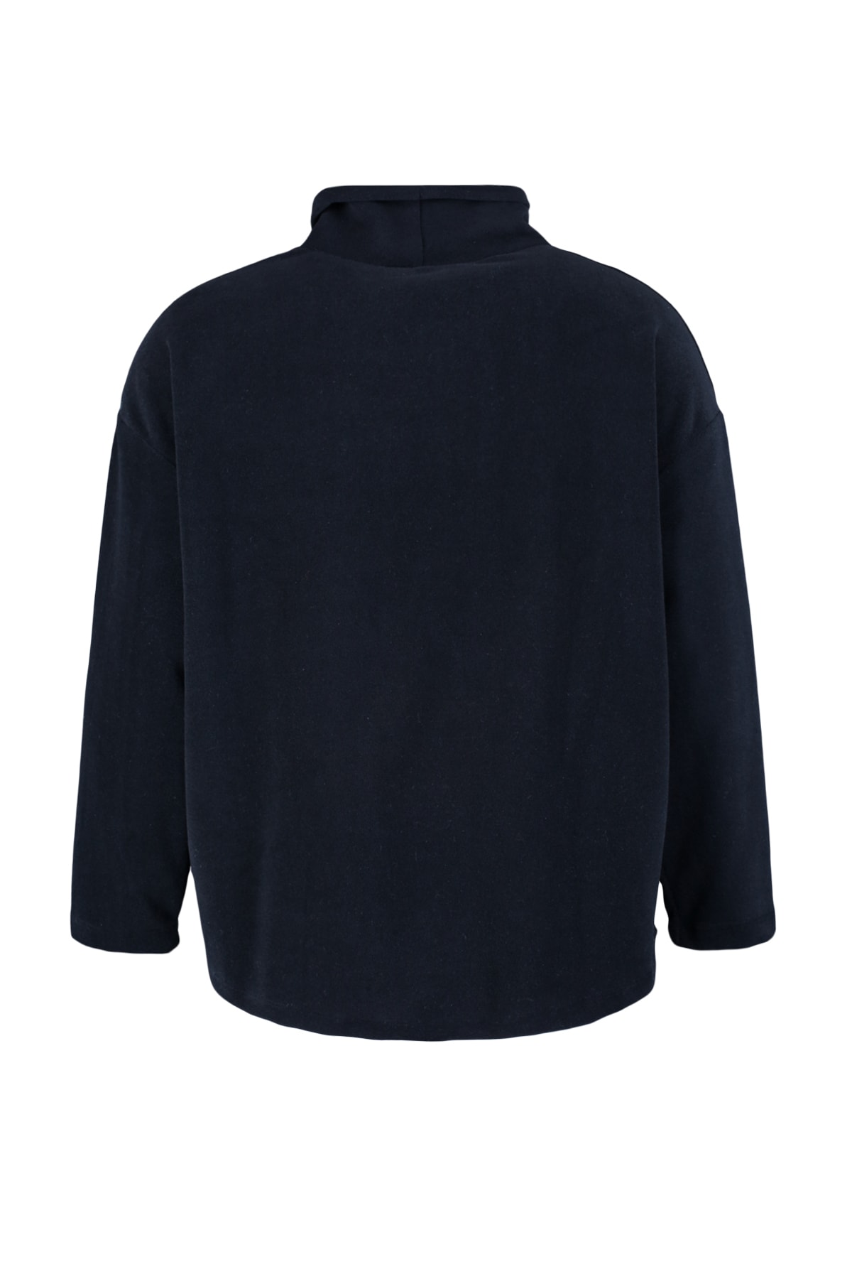 Trendyol Curve Große Größen in Sweatshirt Schwarz Regular Fit Fast ausverkauft FN10958