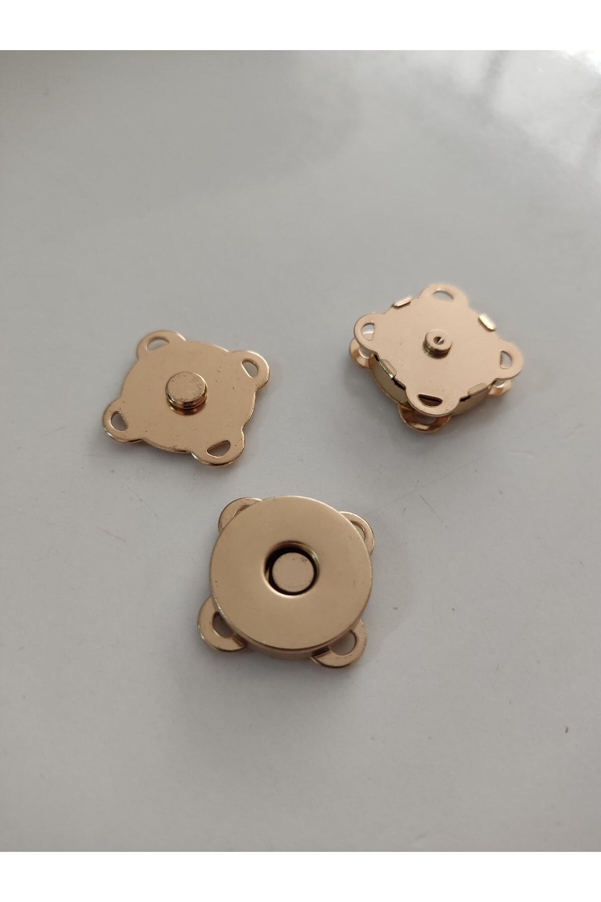 Sewable Magnet Gold Bag Studs 2pcs