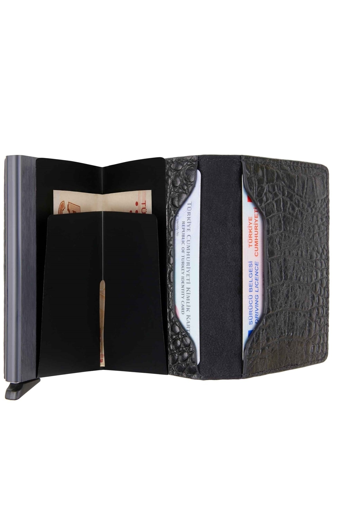 کیف پول مردانه مشکی WalSmart | PRA-7219464-742305 اورجینال - تصویر 3