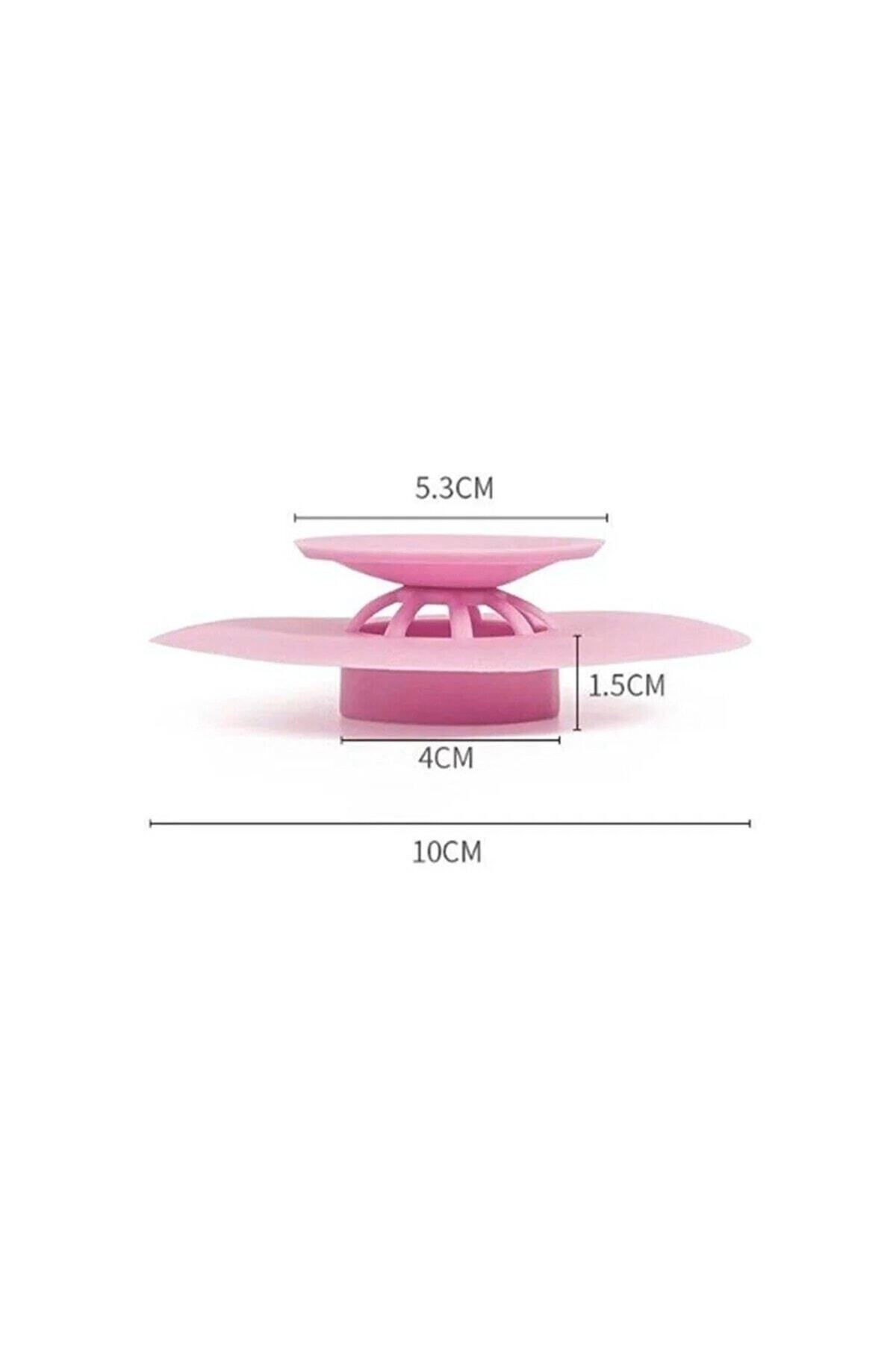 Mutfak Gider Tıpası Lavabo Küvet Tıkacı Lavabo Süzgeci Yeni Ürün Pembe