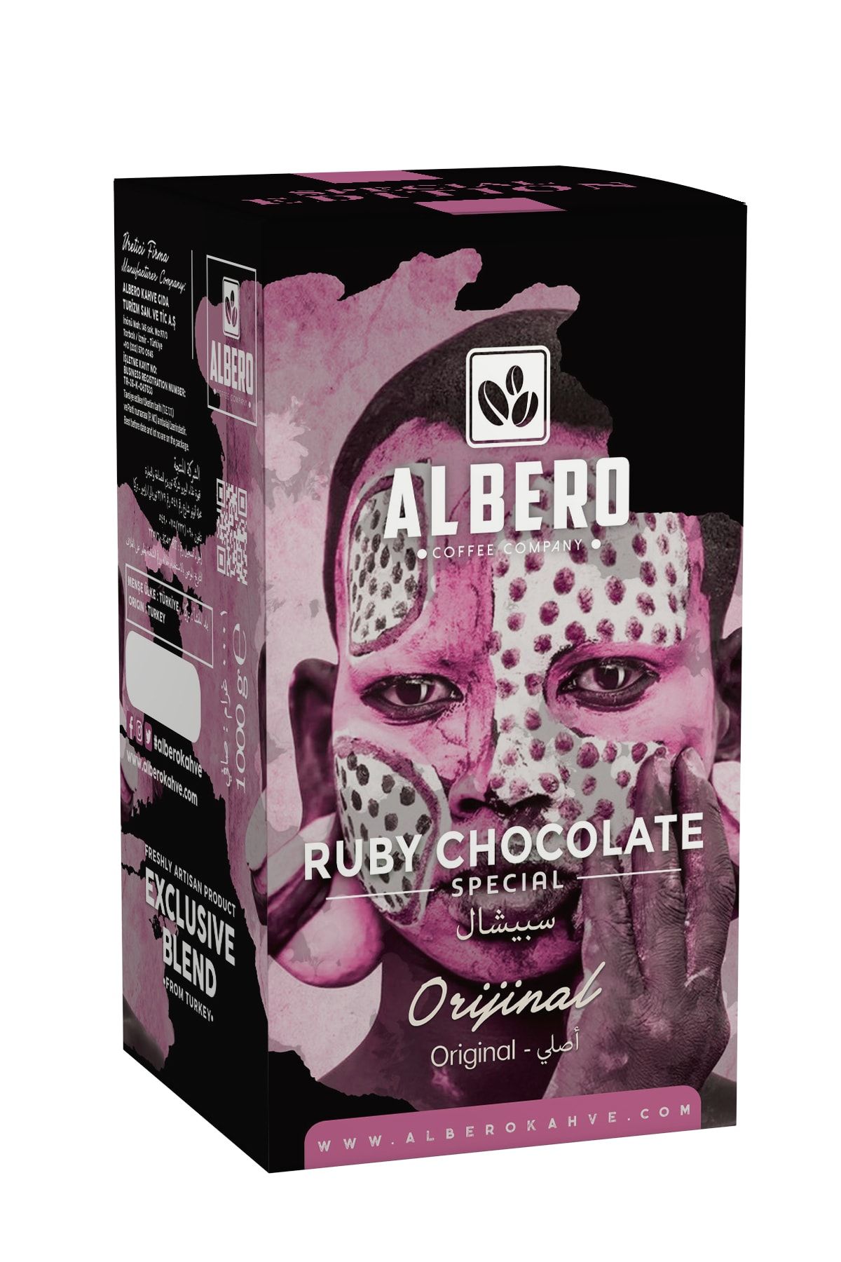 ALBERO-Ruby Chocolate 1000 Gr 1