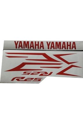 Mat Siyah Sticker Etiket Takım Set Yamaha Yzf-r25 STICKER TAKIM SETİ