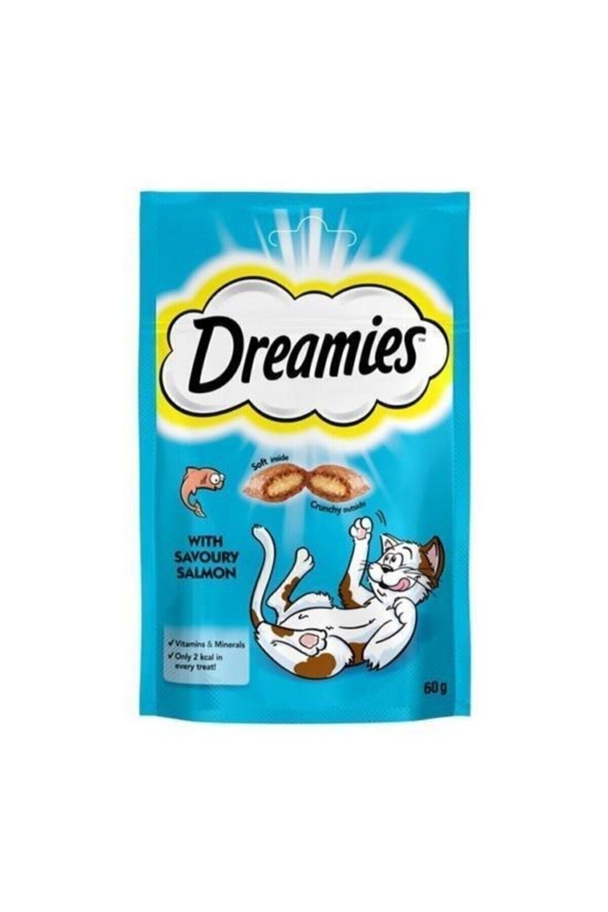 غذای گربه تشویقی طعم ماهی تکی دریمز 60 گرم  Dreamies