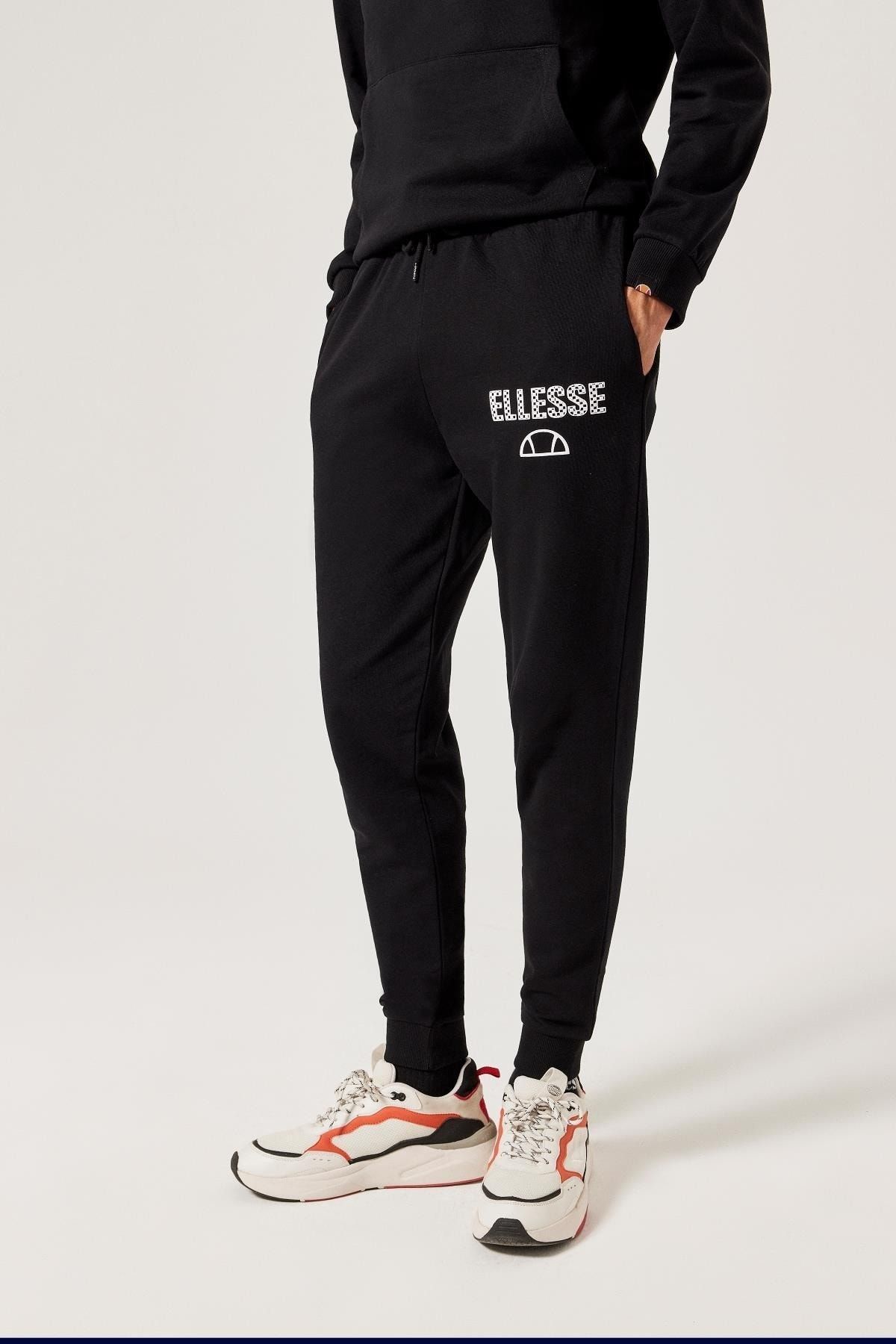 Ellesse Sports Sweatpants Black Trendyol