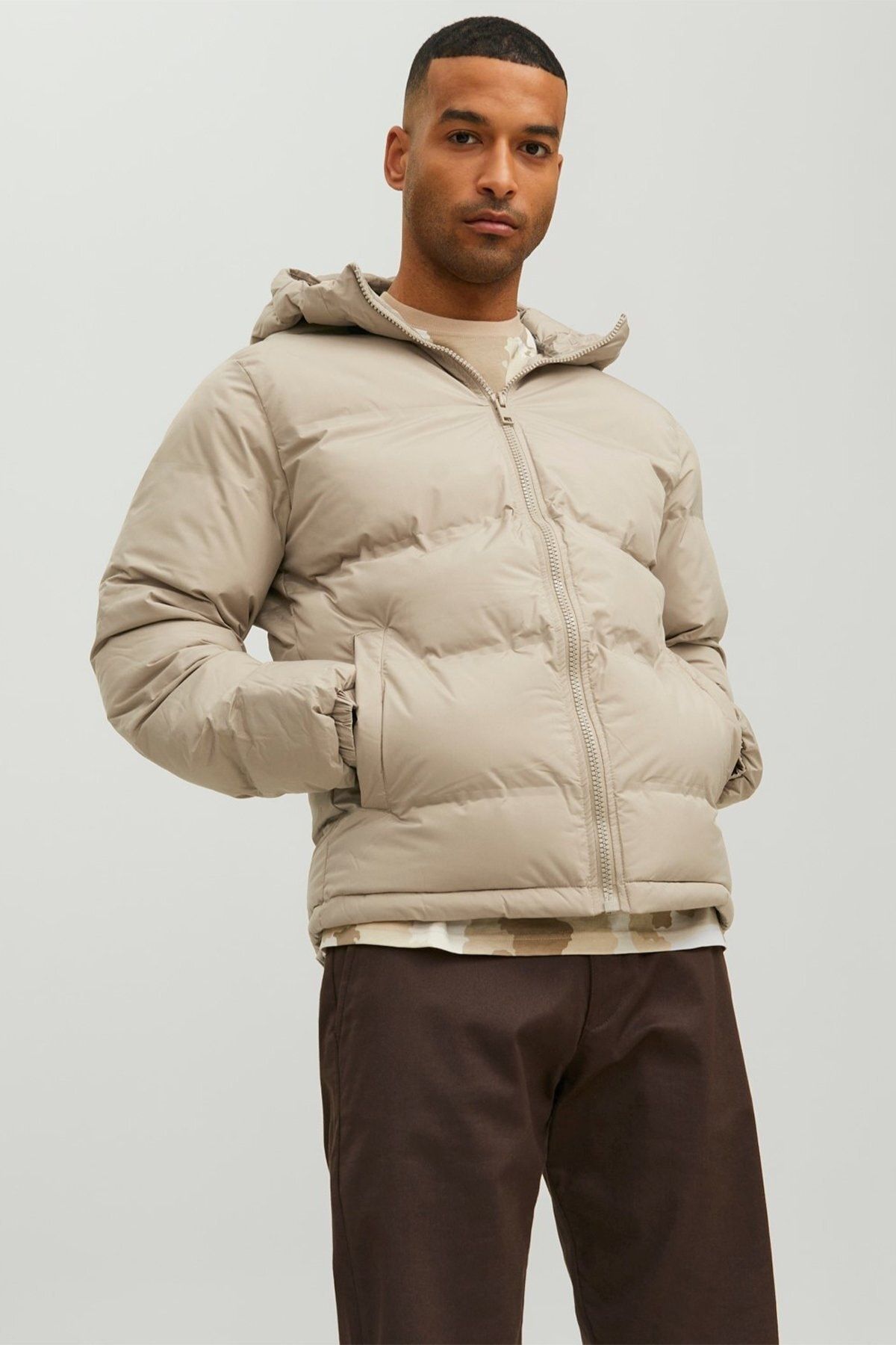 Jack & Jones Palton Jjeseamless Recycle Pentru Bărbați Masculin - 2XL