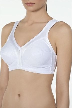 Kadın Beyaz Carmina Büyük Göğüsleri Bir Bedene Kadar Küçülten Sütyen SU1014501