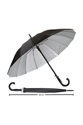 Deri Görünümlü Baston Şemsiye HWT-001