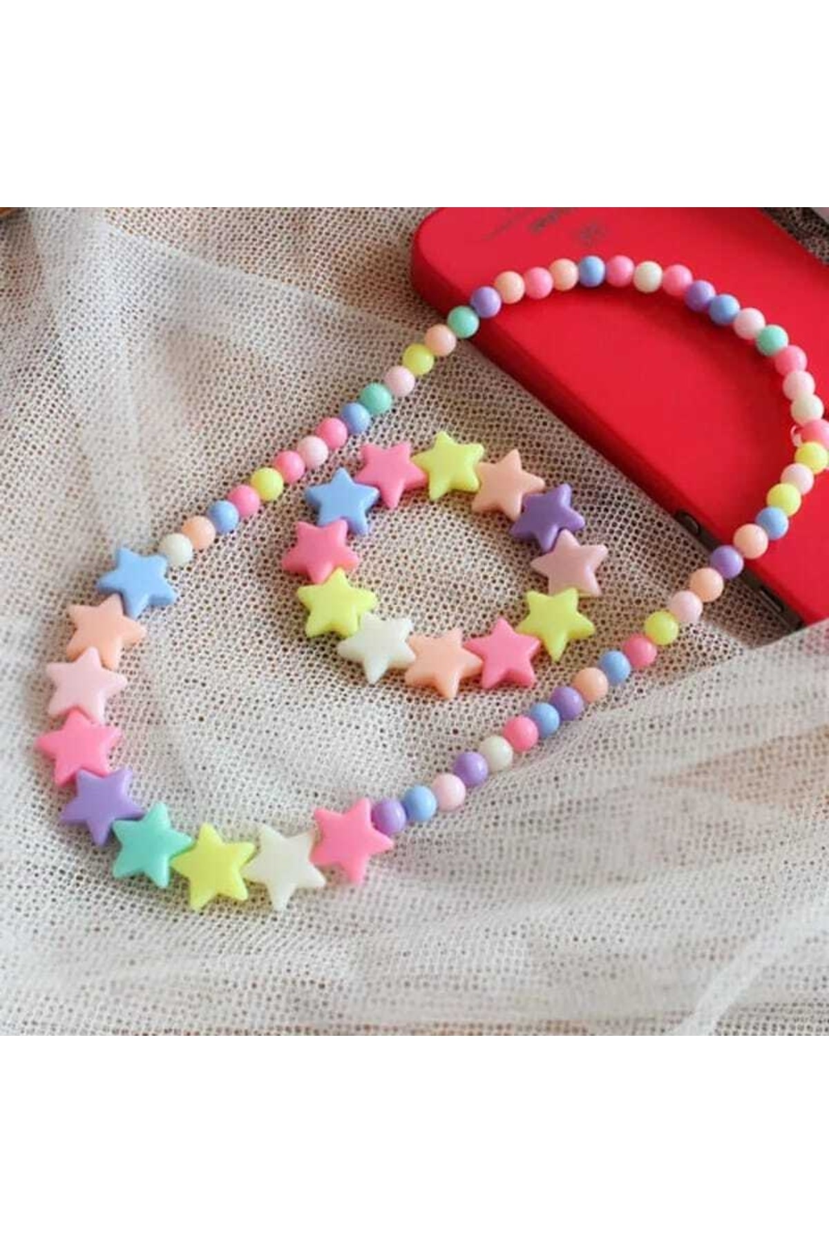 İPAR AKSESUAR Kız Çocuk Yıldızlı Kolye Ve Bileklik
