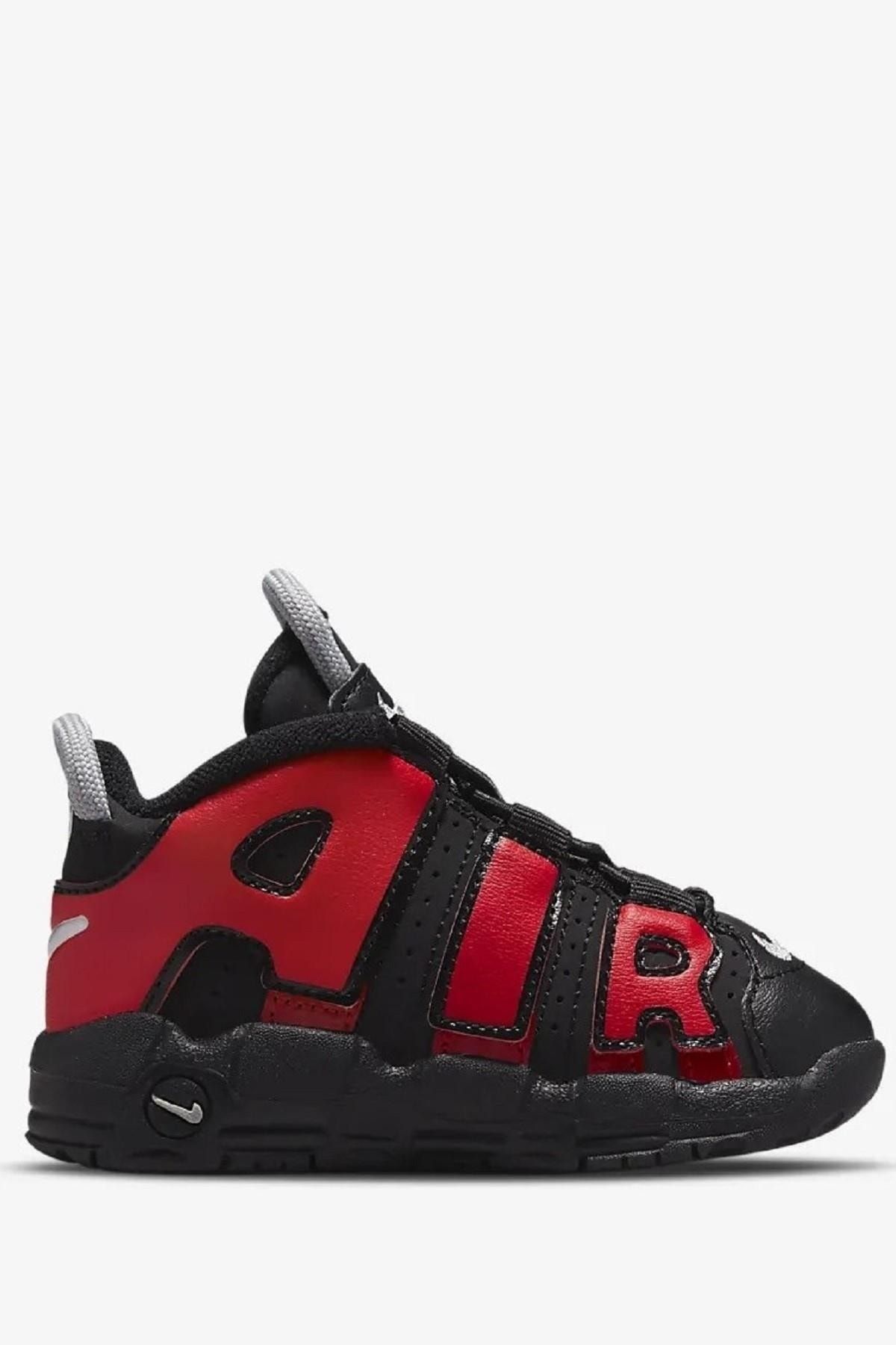 Nike Uptempo Air More Leather Genuine Leather Low Top Rubber