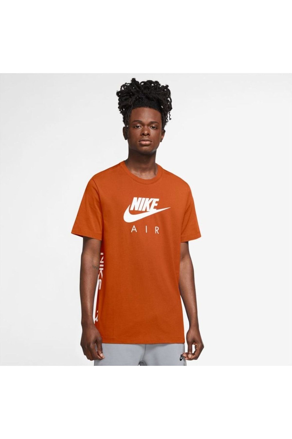 Nike Sports T Shirt Orange Trendyol