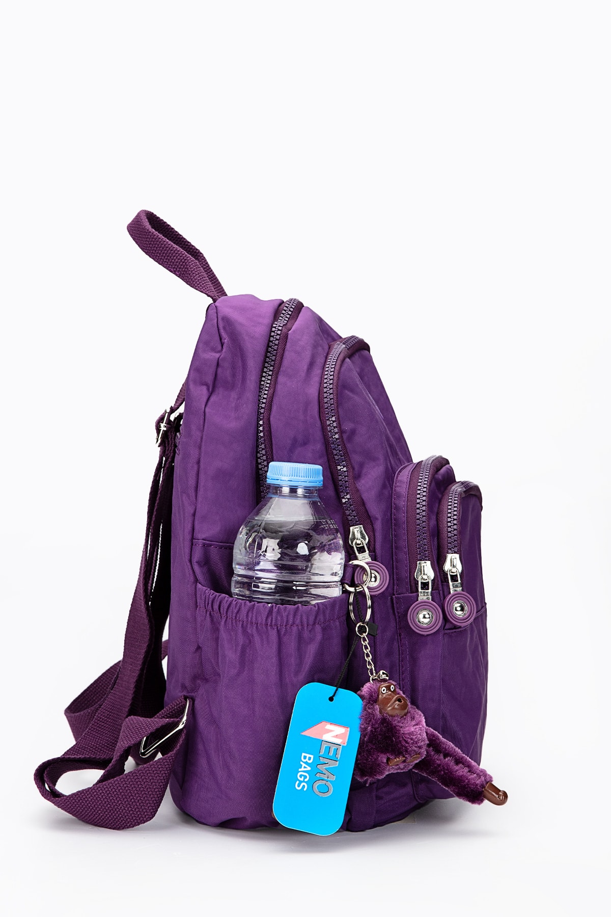 کوله پشتی زنانه بنفش NEMO BAGS | NEMOBAGS251 اورجینال - تصویر 3