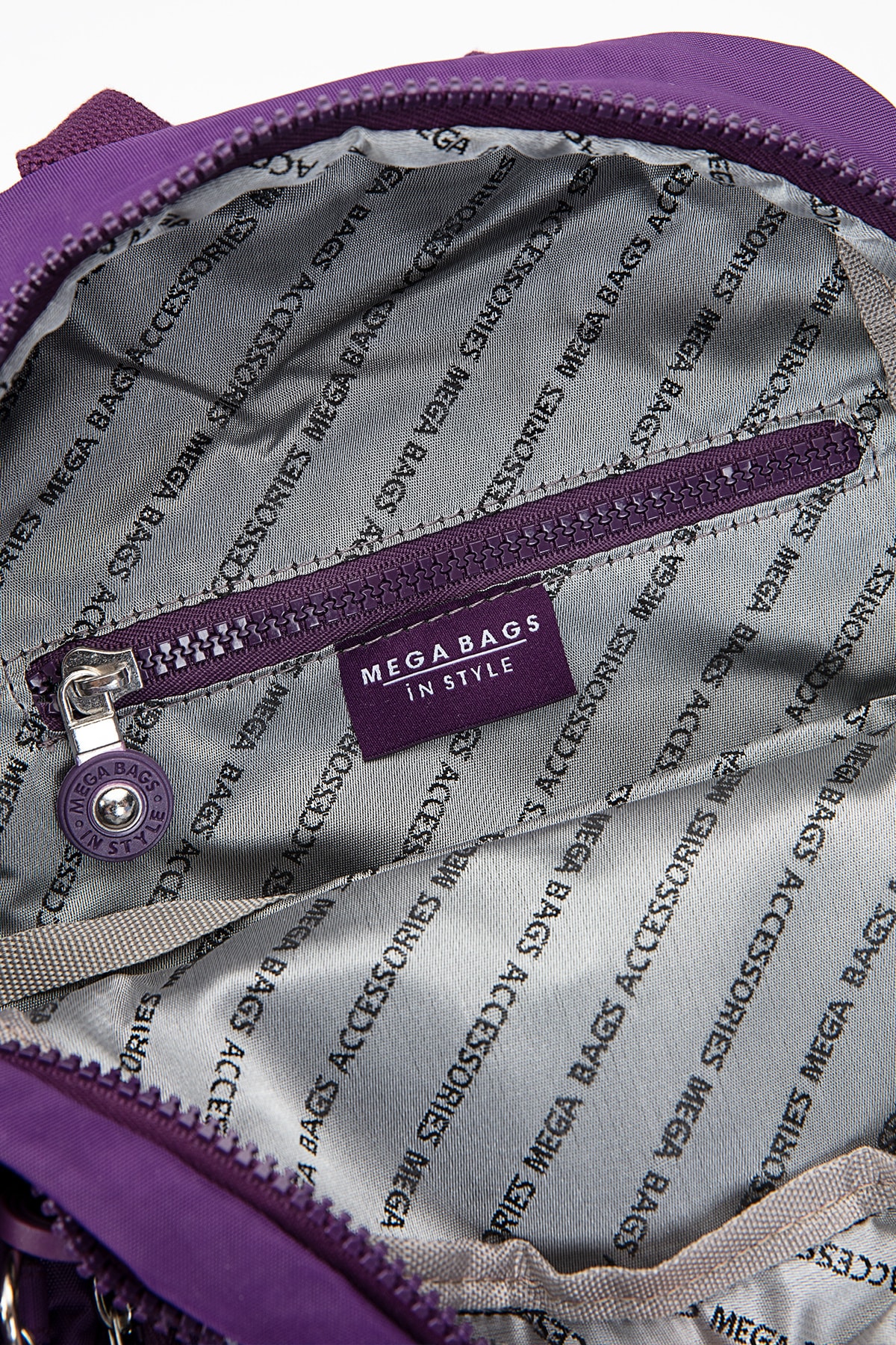 کوله پشتی زنانه بنفش NEMO BAGS | NEMOBAGS251 اورجینال - تصویر 8