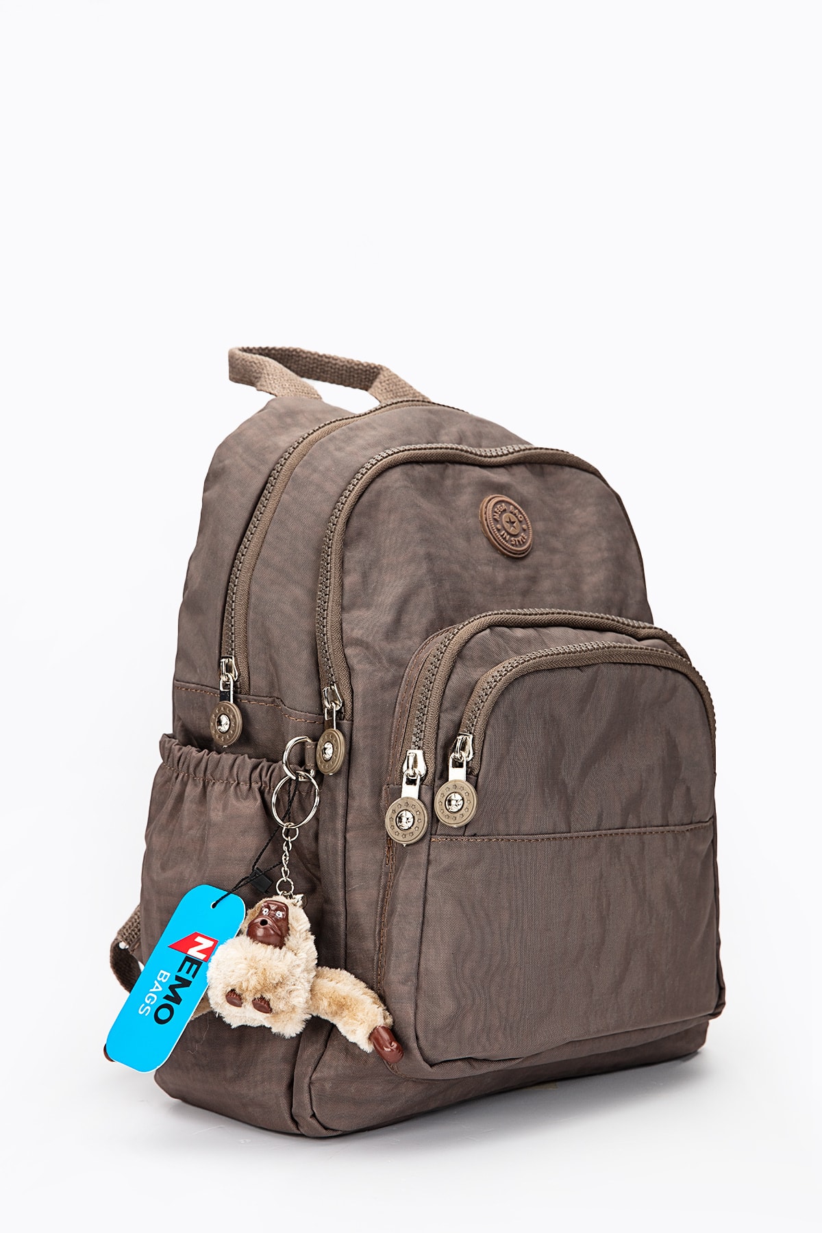 کوله پشتی زنانه قهوه ای NEMO BAGS | NEMOBAGS251 اورجینال - تصویر 6