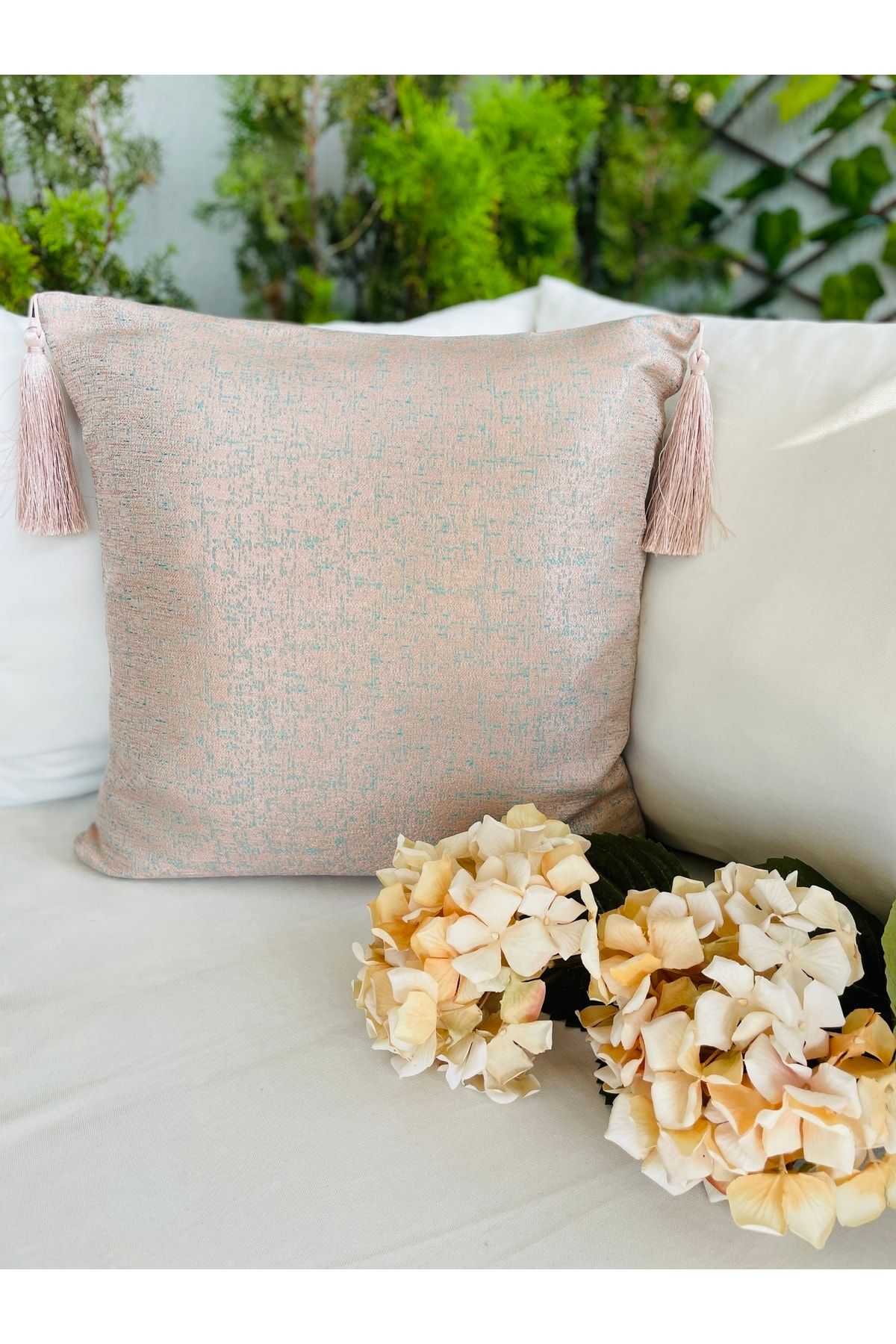 Pillows deals rose gold