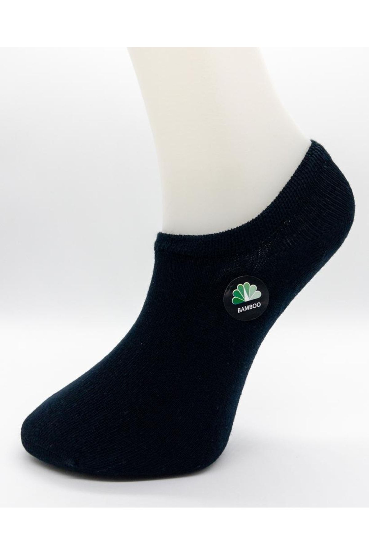 C HO Socks Premium Bamboo 6 Pairs Navy Blue Unisex Seamless