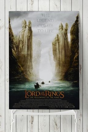The Lord Of The Rings The Fellowship Of The Ring-yüzüklerin Efendisi Film Afişi Poster 2 (50x70cm) PSTRMNY11735