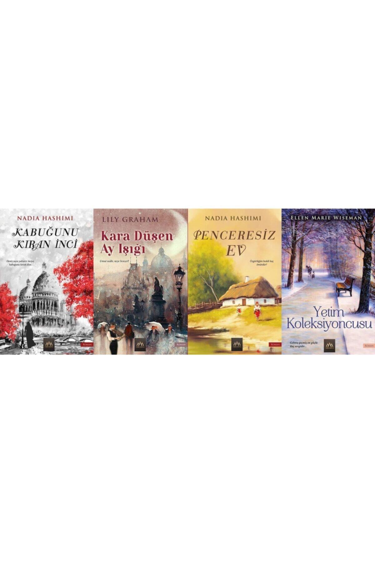 arkadya yayinlari 4 kitap set kara dusen ay isigi yetim koleksiyoncusu penceresiz ev kabugunu kiran inci fiyati yorumlari trendyol