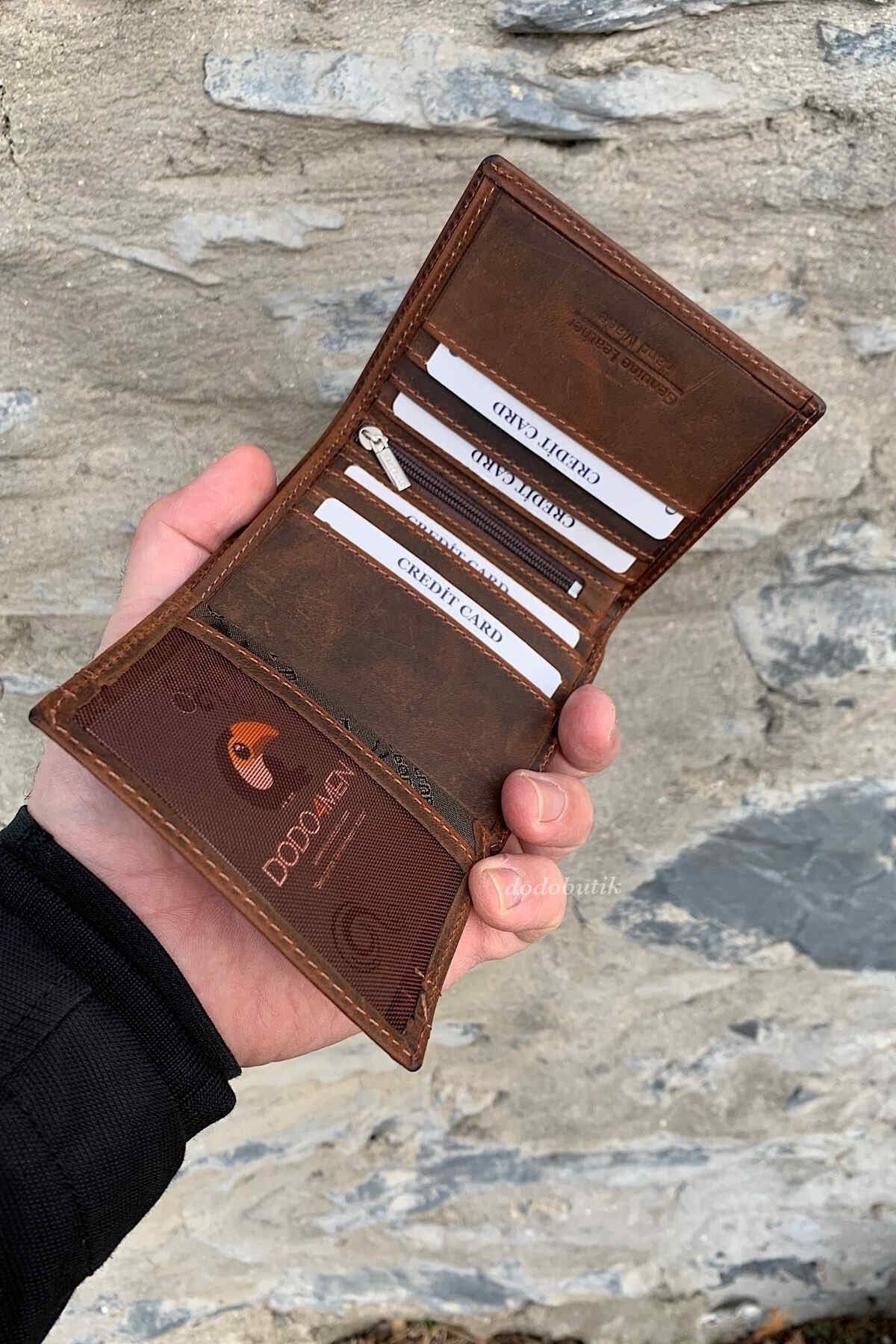کیف پول مردانه چرمی واقعی Dodo4men