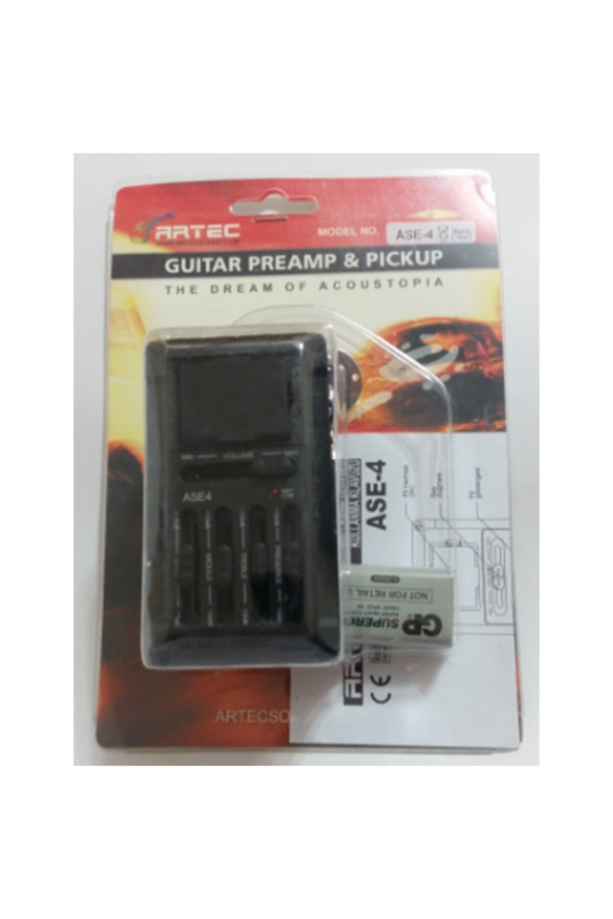 ARTEC-Threshold Equalizer Set Compatible with Ase-4 Model Acoustic Instruments 1