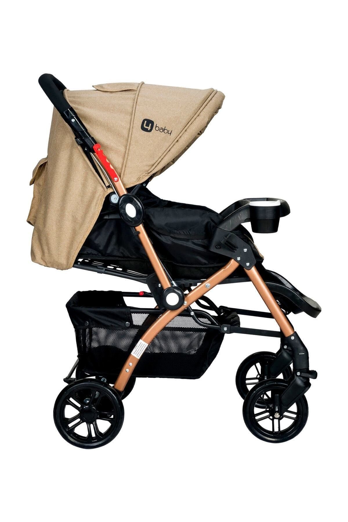 Four Baby Altın St-04 Active Gold Çift Yönlü Bebek Arabası NE8941
