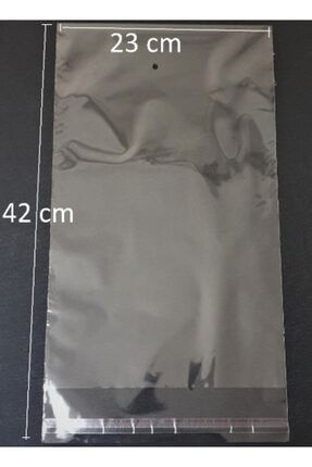 Şeffaf Yapışkanlı Poşet 23x42,5 cm 100 Adet YGT-O/N/D/BN/30-23-42