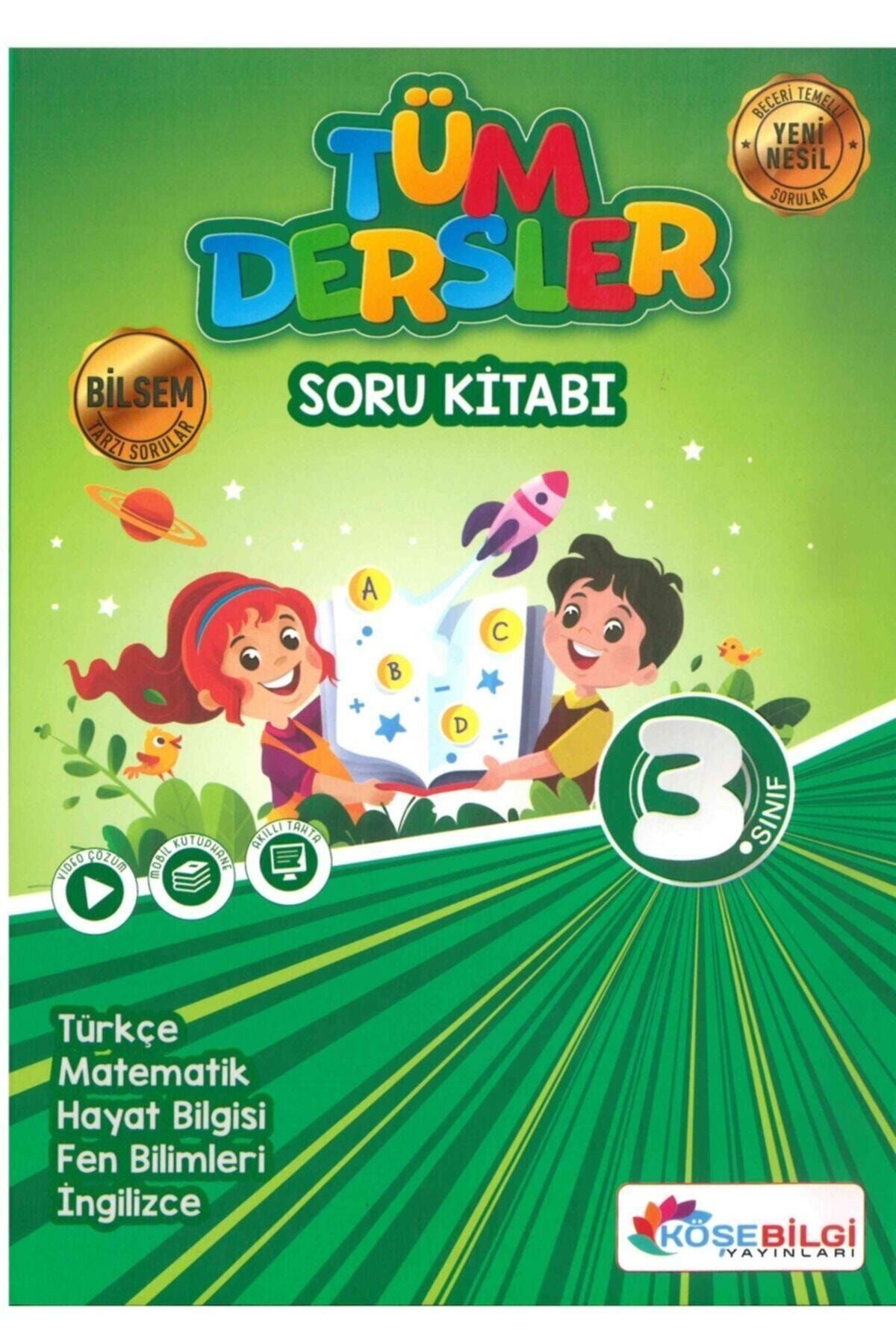 Cornerbilgi Publications Köşebilgi Publications Сборник вопросов для 3-го класса по всем курсам BRS03922