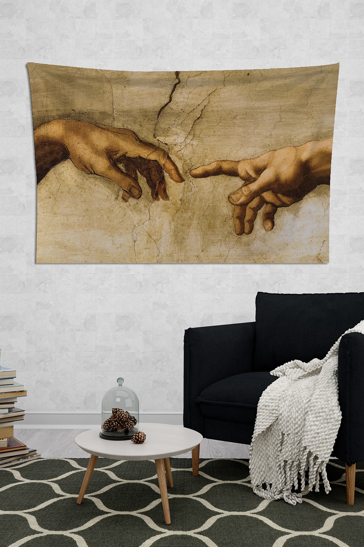 Michelangelo Eller Duvar Örtüsü Halısı 150 X 100 Cm
