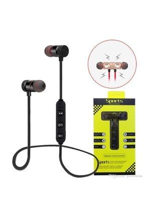 Sport Mıknatıslı Mikrofonlu Kablosuz Bluetooth Kulaklık TOR6465468