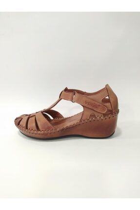 Kadın Kahverengi Sandalet Ayakkabı 18791382 VNS197