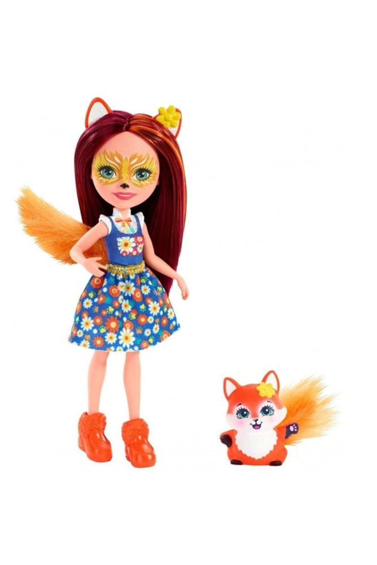 Enchantimals Main Character Dolls Fox Felicity Baby And Flick Fxm71