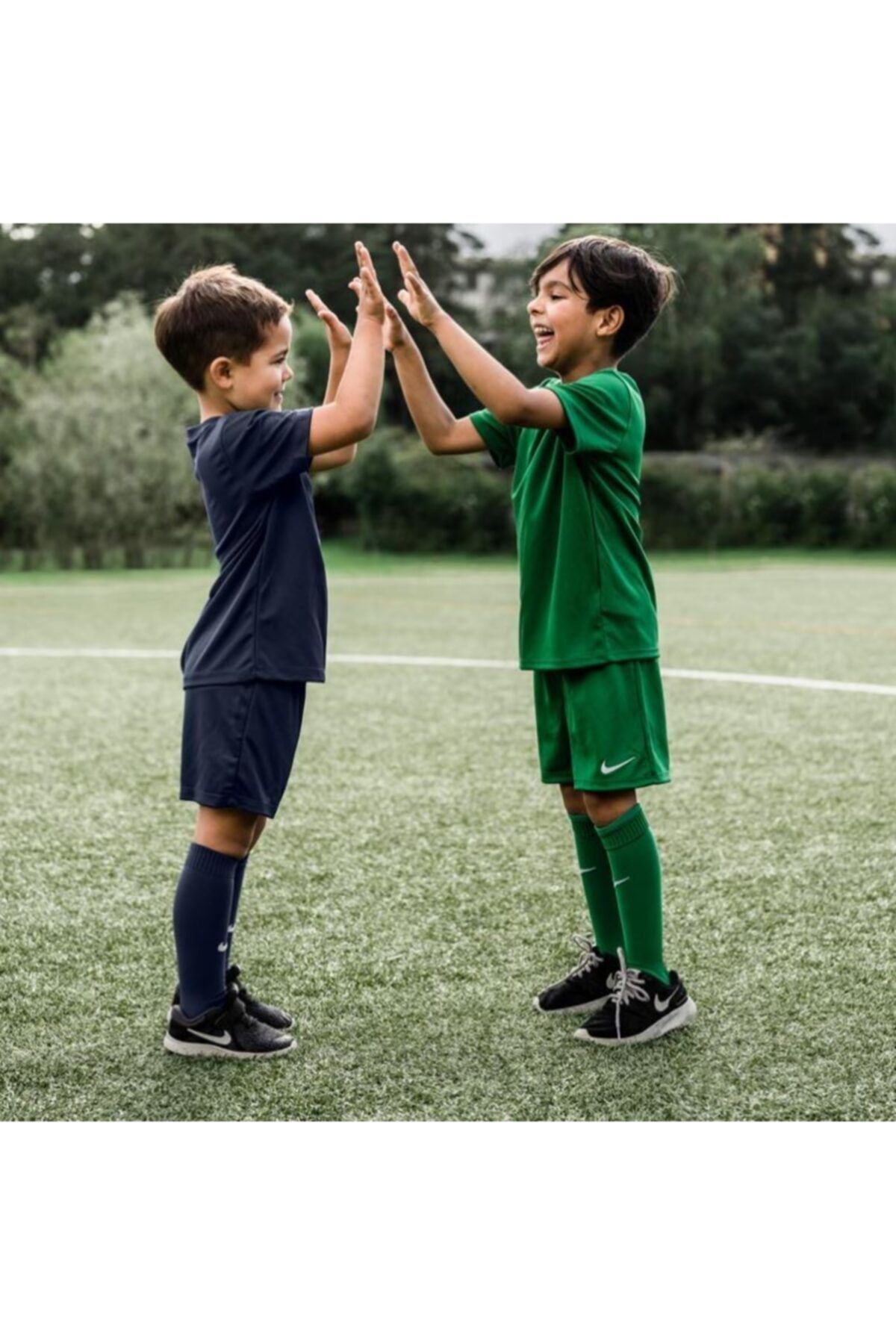 Boys navy blue nike sales