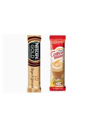 Gold 2 Gr 100 Adet +nestle Coffee Mate 5 Gr 100 Adet Yoğun Kahve Tadı Özel Fiyat BD52