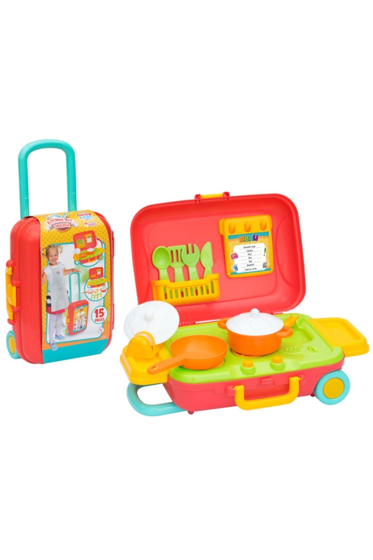 Dede Oyuncak Dede Candy&ken Oyuncak Mutfak Set Bavulum