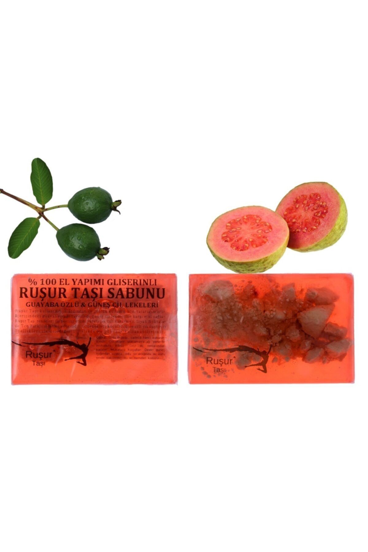 Ruşur Sefidab-1 Box of Rushur Stone and Rushur Stone Soap with Guayaba Extract 100% Handmade 2