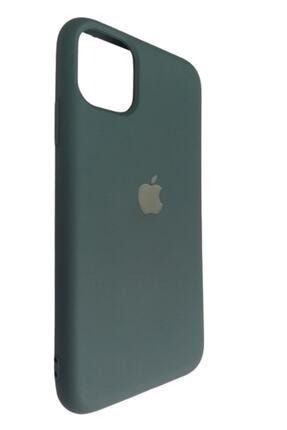 Apple Iphone 12/12 Pro Lansman Altı Kapalı Içi Kadife Kılıf Haki Yeşil 12/12 PRO