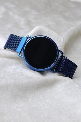 Unisex Mavi Mıknatıslı Dokunmatik Kol Saati XT250101