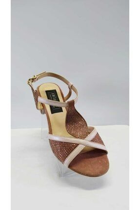 Kadın Kahverengi Hakiki Deri Topuklu Ayakkabı EFDD45120