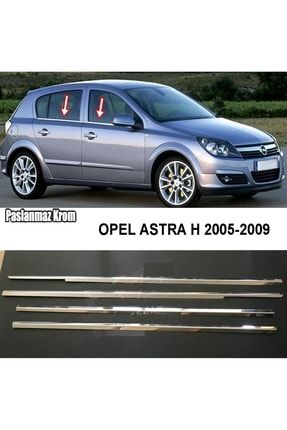 Opel Astra H Alt Cam Çıtası Kromu Nikelajı 2004-2010 BTUNC49